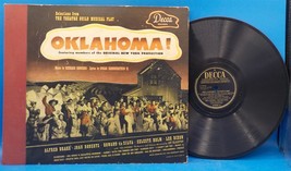 Oklahoma 78RPM DECCA 6 Record Set Album Book A-359 Alfred Drake, Celeste Holm  - £14.87 GBP