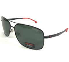 Carrera Sunglasses 8040/S 003QT Polished Shiny Black Red Aviators 60-15-135 - £47.50 GBP