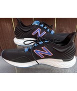 Men&#39;s New Balance Fresh Foam ROAV Black Blue Orange Athletic Sneaker Siz... - $82.06 CAD