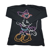Zara Shirt Girls 13 Black Crew Neck Quarter Sleeve Disney Character Tee - $25.72