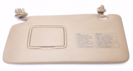 2002 - 2004 Honda CR-V CRV Sun Visor Driver Left Side LH Beige Tan OEM - $40.44