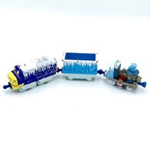 Chuggington Die Cast BREWSTER Trains LET IT SNOW SET - SNOW BLOWER CARRI... - £11.98 GBP