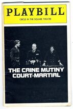 The Caine Mutiny Court Martial Playbill Rubinstein Moriarty Atherton 1983 - $11.88