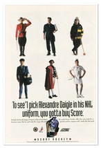 Score NHL Hockey Cards Alexaandre Daigle Vintage 1993 Full-Page Comic Bo... - $9.70