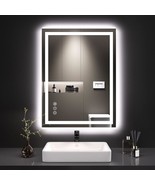 24X32 Led Bathroom Mirror With Lights, Anti-Fog, Dimmable, Backlit + Fro... - £191.92 GBP