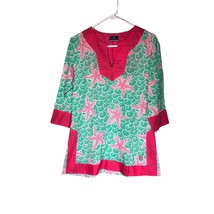 SIMPLY SOUTHERN Size Small Swimsuit Coverup Starfish Ocean Beach 100% Co... - $19.99