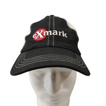 Exmark Embroidered Logo Black Mesh Back Baseball Cap Hat W/ Adjustable S... - $10.00