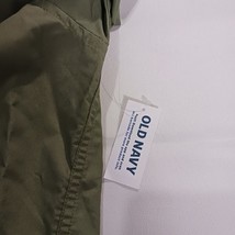 Old Navy Men's Cotton Blend Snap Button Green Lightweight Long Sleeve Shirt XL image 4