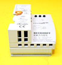 BECKHOFF EK1101 ETHERCAT COUPLER FIELDBUS HOTCONNECT AUTOMATIC TERMINAL ... - $57.93