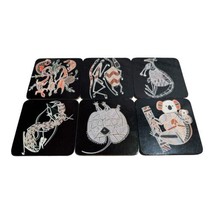Aboriginal Art Drink Coasters 6 pc Set Down Under Indigenous Australian ... - $12.74