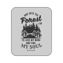 Personalized &quot;And Into The Forest I Go&quot; Picnic Blanket For nature Enthusiasts - £49.40 GBP
