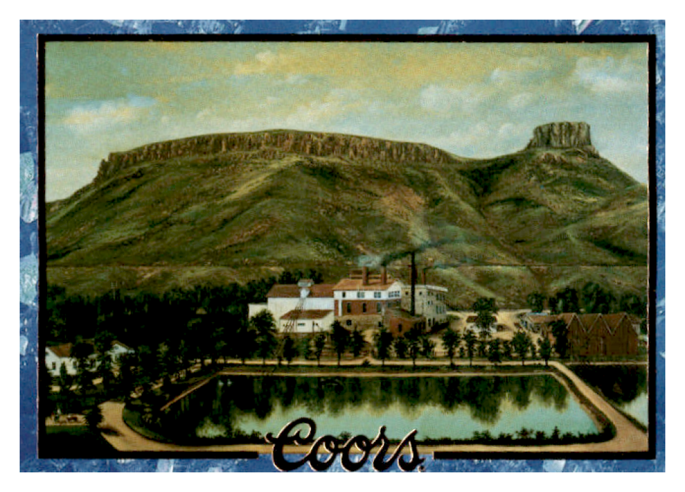 1995 Coors #55 1873 Brewery Painting NM Near Mint ID:64879 - $1.77