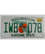 Florida Sunshine State Orange Blossom License Plate MyFlorida.com MINT P... - $14.84