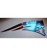 New England Patriots Metal Wall Art - Red &amp; Blue - 20&quot; - £31.57 GBP