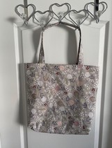 Handmade by PZQUILTS  Lined Large Size Flowers Reversible Tote Bag - $21.95