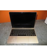 Apple 2015 Gold MacBook A1534 Core M 1.1GHz 8GB 256GB SSD MacOS No PSU A... - $169.48 CAD