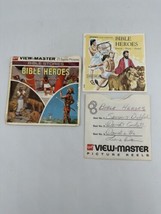Bible Heroes View-Master Pack B 852, 1967 Complete 3 Discs Booklet - £9.84 GBP