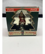 1995 Coca Cola Ornament Santa Claus With Coke Bottle  On World Vintage S... - $20.37 CAD