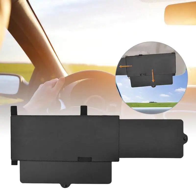 Antiglare Sun Blocker For Car Sun Visor Extender Auto Window Sunshade UV Rays - £18.99 GBP+