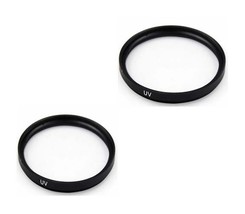 Two 2 Uv Filters For Sony DCR-TRV20 DCR-TRV20E DCRSX85/E DCR-TRV250E DCR-TRV260E - £8.10 GBP