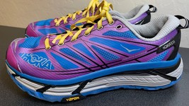 Hoka One One Mafate Speed 2 Blue Purple Trail Running Shoes Women&#39;s 9.5 - £57.54 GBP