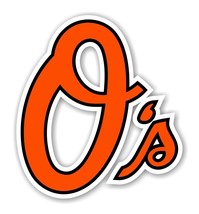 Baltimore Orioles &quot;O&#39;s&quot; Decal / Sticker Die cut - £2.72 GBP+
