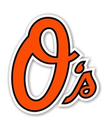 Baltimore Orioles &quot;O&#39;s&quot; Decal / Sticker Die cut - £2.71 GBP+
