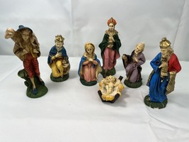 Vintage SEARS Nativity Replacement Pieces Made In Italy porcelain Lot/7 - $17.32