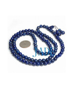 Free Shipping -  Natural Lapis lazuli  Meditation yoga 108 Prayer Beads ... - £62.65 GBP
