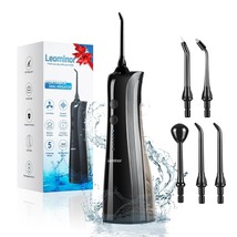 Leominor Water Dental Flosser Pick for Teeth - 5 Modes Cordless Portable Water T - £18.30 GBP