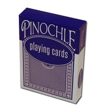 Single Blue Deck Pinochle Playing Cards  - £15.89 GBP