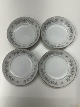 Mimosa Jessamine Set of Four Bowls Fine China Small Bowls 5.5&quot; Japan - $18.48