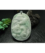 Free shipping - hand carved Natural  Dragon Phoenix white Jadeite Jade charm Pen - $20.00