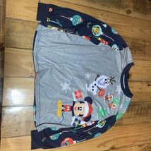 Disney Babies Christmas Holiday Pajamas Top ONLY Adult Large Size - $14.85