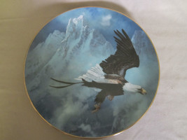 American Bald Eagle Collector Plate Ted Blaylock Bird Wildlife - £31.69 GBP