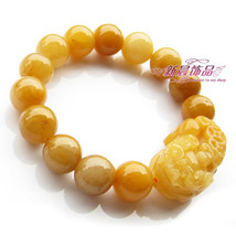Free Shipping - 100% Natural yellow jade  Meditation yoga Prayer Beads c... - $30.00