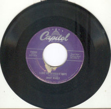 Jimmy Wakely 45 rpm &quot;I Love You So Much It Hurts&quot; - $2.98