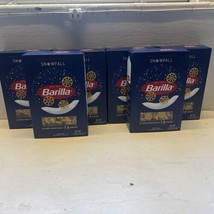 Barilla Snowfall Pasta Limited Edition 12 oz Seal 6 Boxes Lot - $59.39