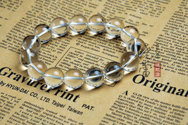 Free Shipping - 15 mm beads  Tibetan  Natural white crystal / quartz  Meditation - $39.99