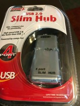 Travel Solutions - USB 2.0 Slim Hub - 4 Port - Powered by Computer - - £7.70 GBP