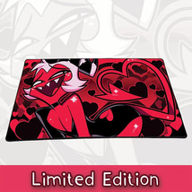 Helluva Boss Pin-Up Moxxie Valentine&#39;s 2024 Limited Edition Play Mat - £115.83 GBP