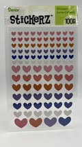  Heart Stickers - 100 Multi-Sized Multicolored Darice Pink, White, Purple  - £1.57 GBP