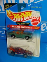 Hot Wheels 1995 Krackle Car Series 2 Pack #2 Turboa &amp; #3 &#39;63 Split Window - $10.00