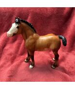 Vintage Breyer Bluebell Clydesdale Foal Bay 1970s–80s Model Horse USA - $17.99