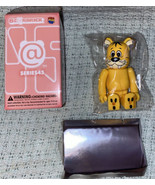 Medicom Bearbrick 100% Series 45 Animal Flintstone Baby Puss Art Toy New... - $25.00