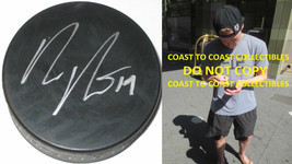 Beau Bennett Penguins,Coyotes,Devils signed,autographed Hockey Puck,COA ... - £50.83 GBP