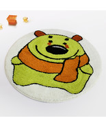 Naomi [Green Bear] Kids Room Rugs (23.6 by 23.6 inches) - £15.97 GBP