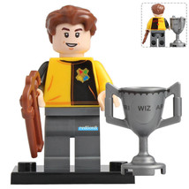 Cedric Diggory Harry Potter Wizarding World Lego Compatible Minifigure Bricks - £2.34 GBP