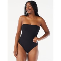 Love &amp; Sports Women&#39;s Textured Strapless One-Piece Swimsuit Size XS (0-2) - $25.73