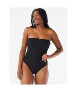 Love &amp; Sports Women&#39;s Textured Strapless One-Piece Swimsuit Size XS (0-2) - £20.50 GBP